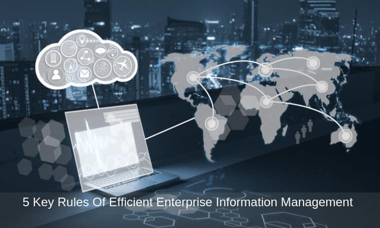 5 Key Rules Of Efficient Enterprise Information Management